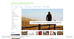 Desktop Screenshot of littlegreenkettle.com